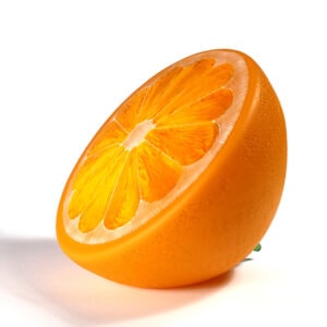 Steve Hagan creates a glass half orange