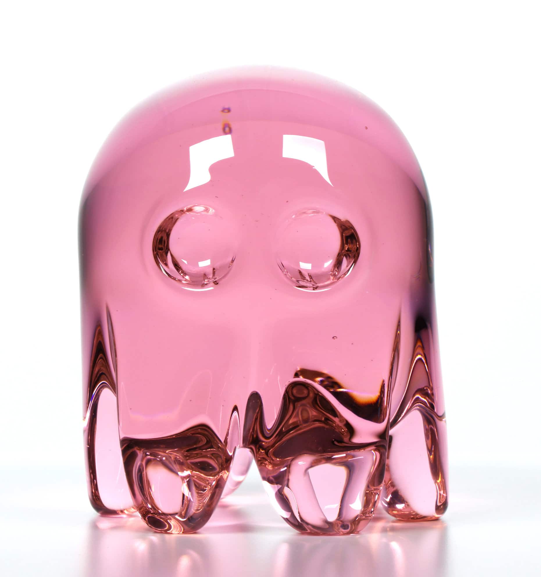 glass pink ghost