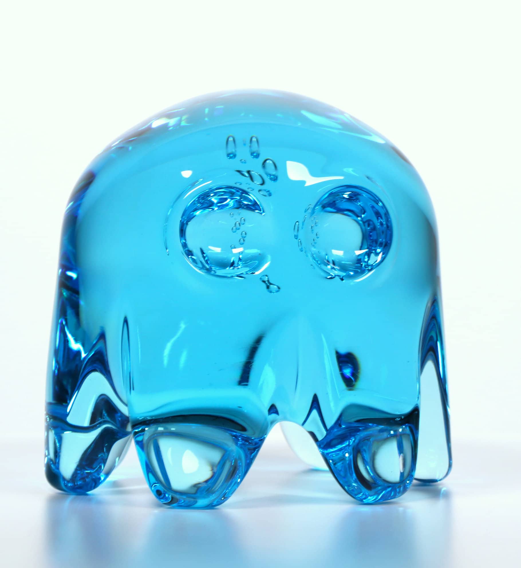 glass blue ghost
