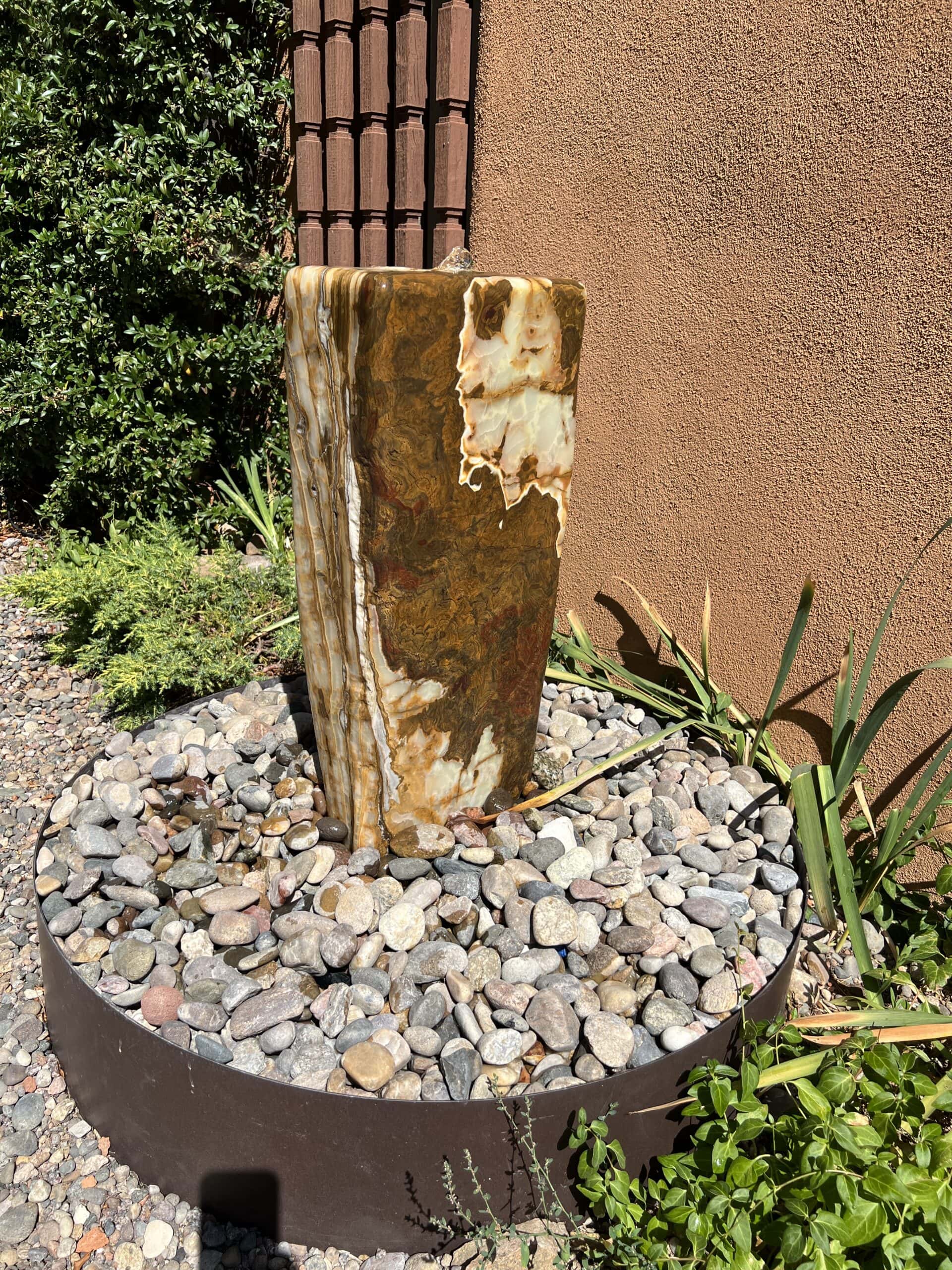 28" tall waterfeature