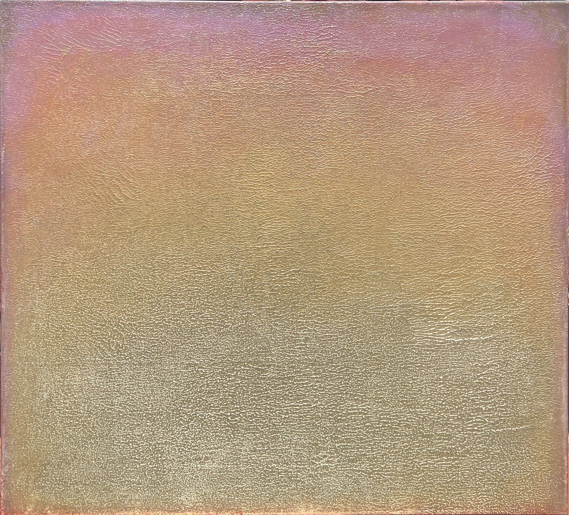 rose/gold abstract painting